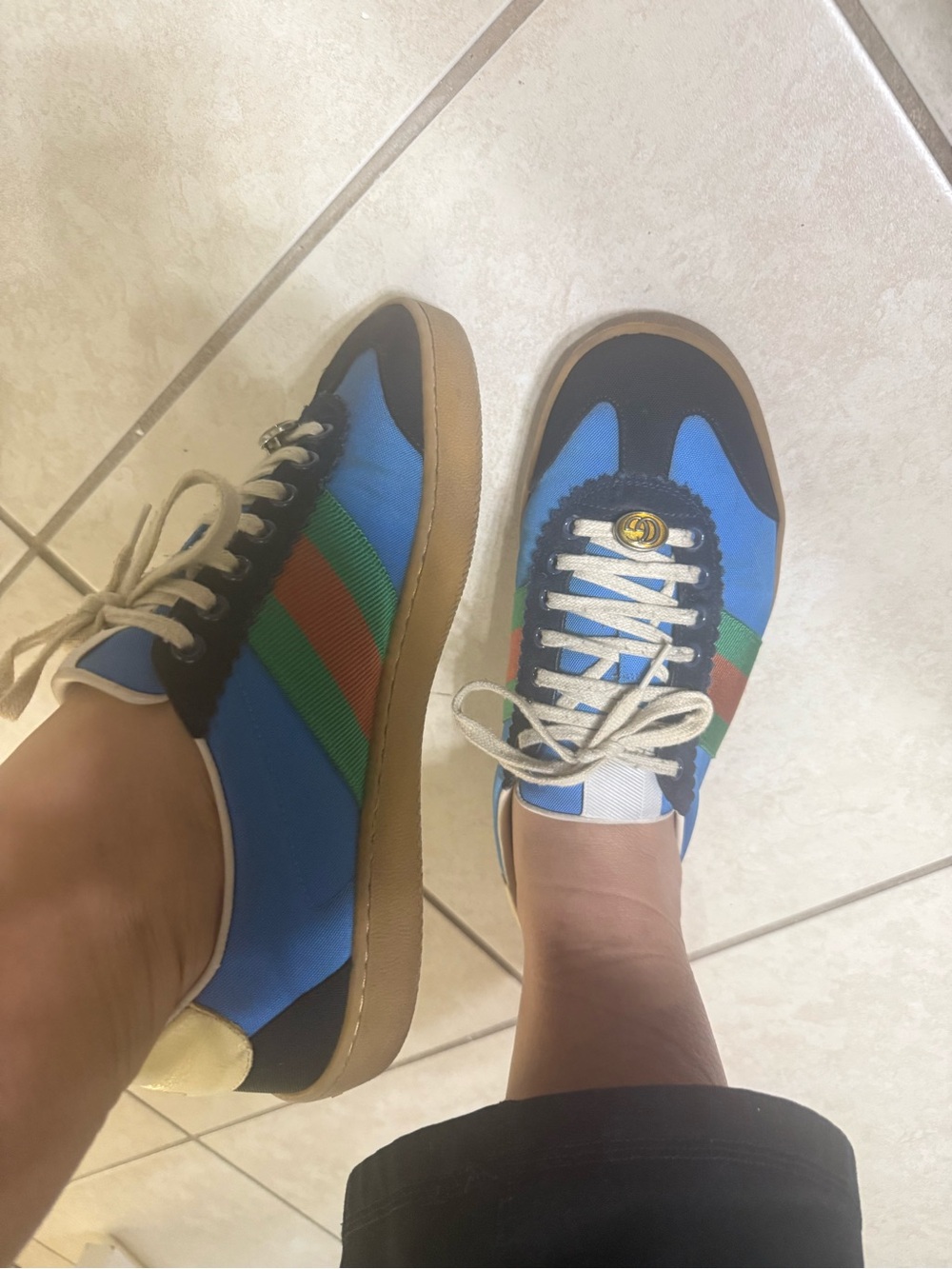 Gucci sneakers woman size 10 men size 8